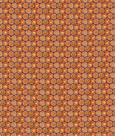 Lee Jofa Imari II Orange Fabric