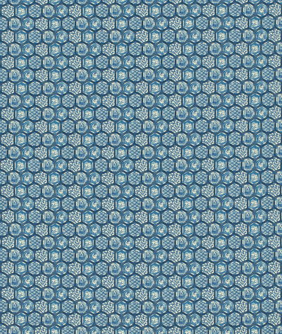 Lee Jofa Imari II Blue Fabric