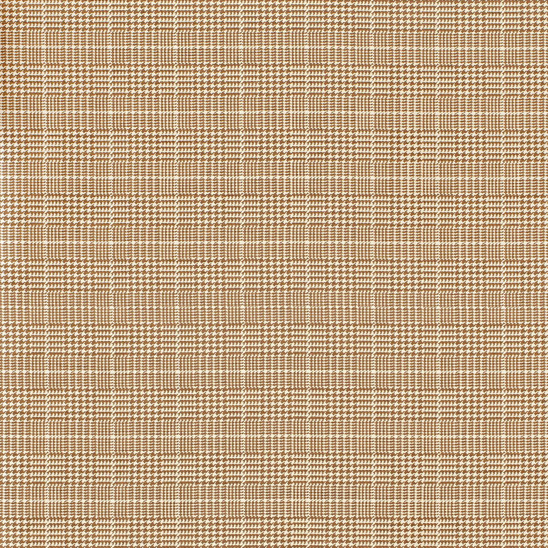 Lee Jofa Pied De Poule Mid Brown Fabric