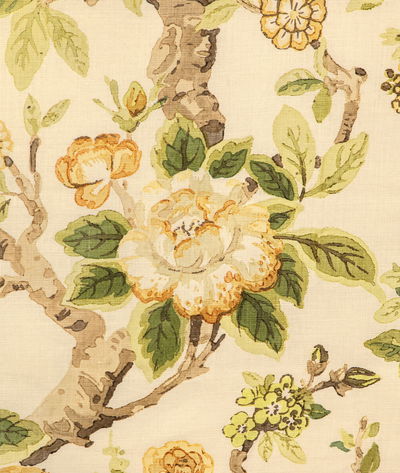 Lee Jofa Tara Magnolia Gold Fabric