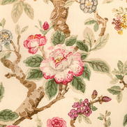 Lee Jofa Tara Magnolia Berry Fabric