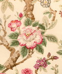 Lee Jofa Tara Magnolia Berry Fabric