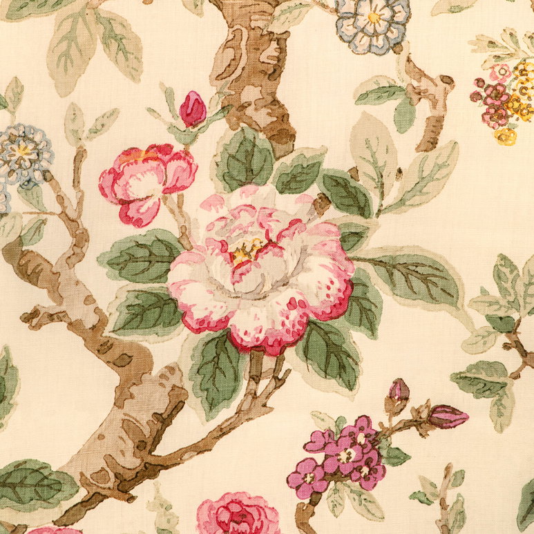 Lee Jofa Tara Magnolia Berry Fabric