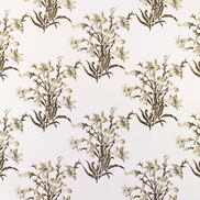 Lee Jofa Lilies Monochrome Fabric