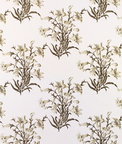 Lee Jofa Lilies Monochrome Fabric