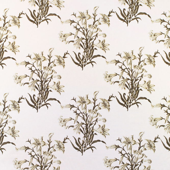 Lee Jofa Lilies Monochrome Fabric