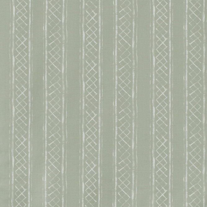 Lee Jofa Milos Blotched Stripe Celadon Fabric