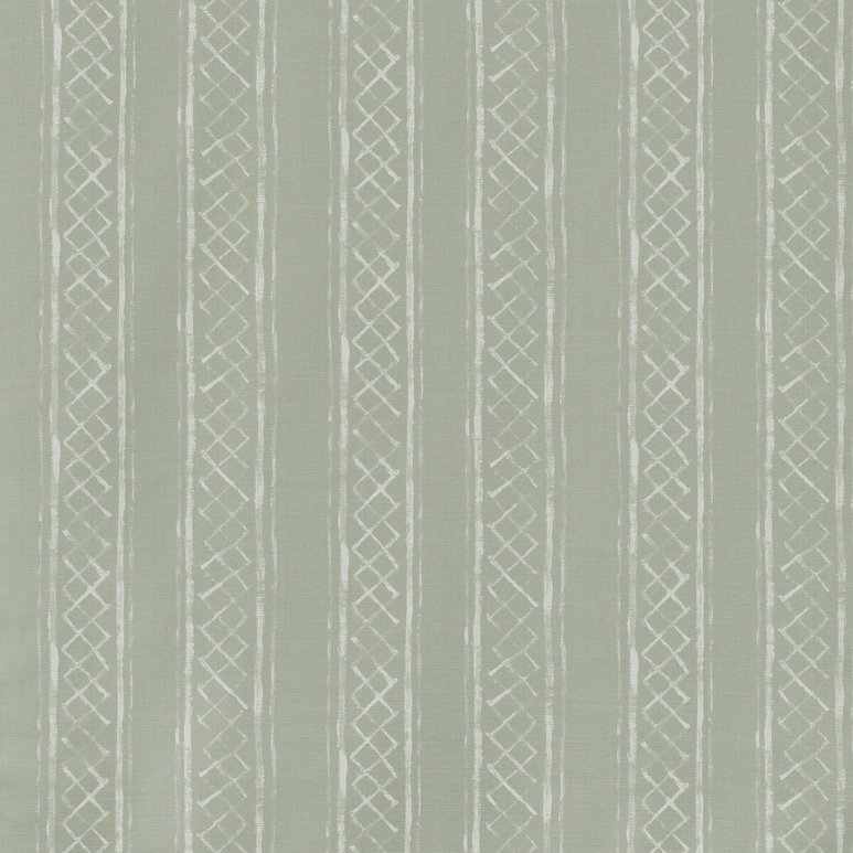 Lee Jofa Milos Blotched Stripe Celadon Fabric