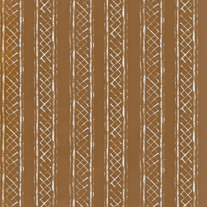 Lee Jofa Milos Blotched Stripe Ochre Fabric