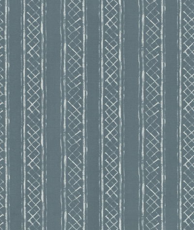 Lee Jofa Milos Blotched Stripe Blue Fabric