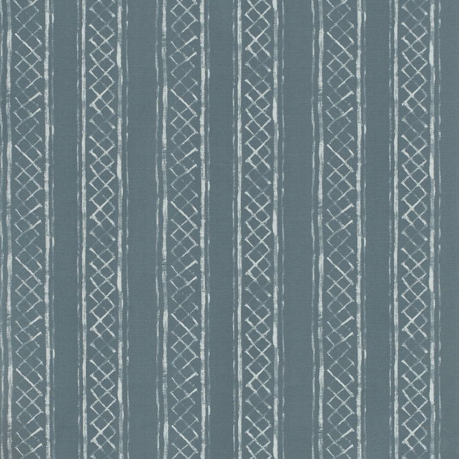 Lee Jofa Milos Blotched Stripe Blue Fabric