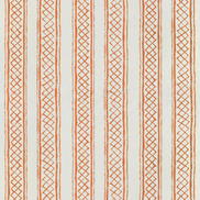 Lee Jofa Milos Stripe Terracotta Fabric