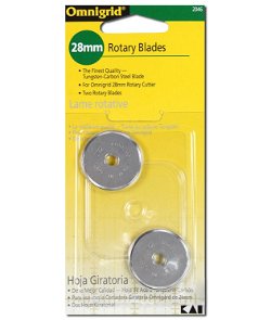 Omnigrid 28mm Replacement Rotary Blades - 2 Pack