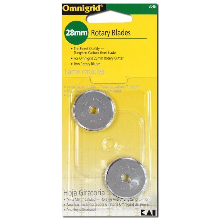 Omnigrid 28mm Replacement Rotary Blades - 2 Pack