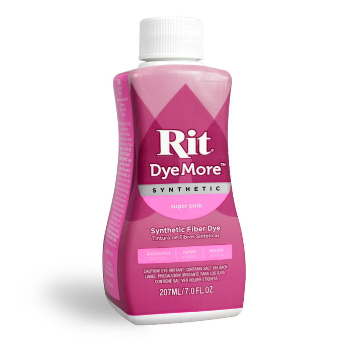 Rit DyeMore Liquid Synthetic Fiber Dye - Super Pink image 1 of 2