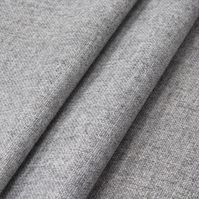 Guilford of Maine FR701® Grey Mix Panel Fabric image 2 of 2