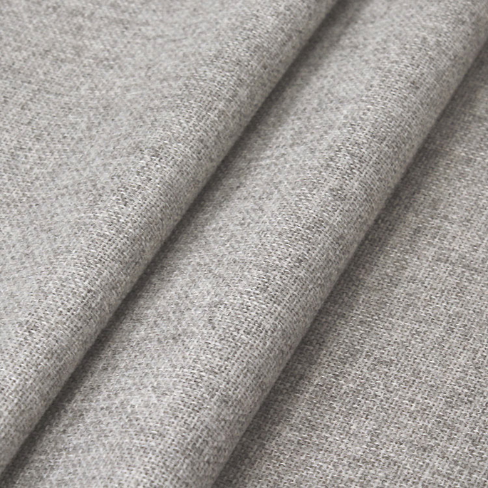 Guilford of Maine FR701® Silver Neutral Panel Fabric image 2 of 2
