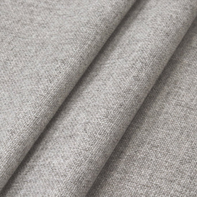 Guilford of Maine FR701® Silver Neutral Panel Fabric image 2 of 2