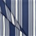 Duralee Clear Water Stripe Blue Fabric thumbnail image 3 of 5