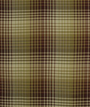 Robert Allen @ Home Luxe Plaid Tuscan Red Fabric