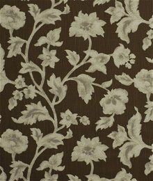 Robert Allen @ Home Etruscan Flora Cocoa Fabric