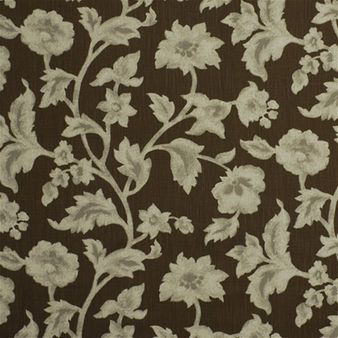 Robert Allen @ Home Etruscan Flora Cocoa Fabric