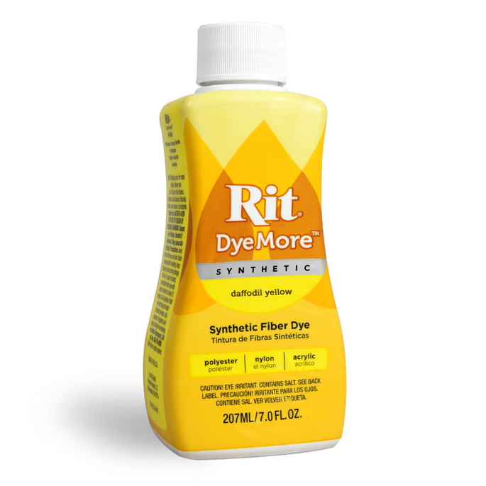 Rit DyeMore Liquid Synthetic Fiber Dye - Daffodil Yellow image 1 of 2