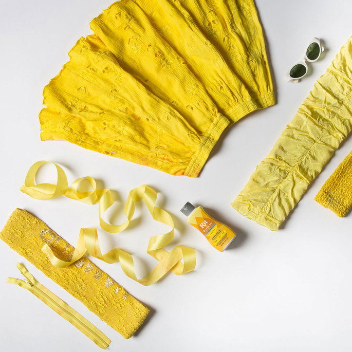 Rit DyeMore Liquid Synthetic Fiber Dye - Daffodil Yellow image 2 of 2