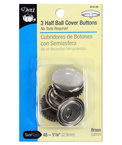 Dritz 3 Half Ball Cover Buttons - Size 45