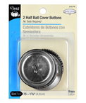 Dritz 2 Half Ball Cover Buttons - Size 75