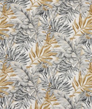Robert Allen @ Home Monsoon Leaf Greystone Fabric