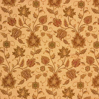 Kravet 22030.16 Hollace Chenille Floral Apricot Fabric