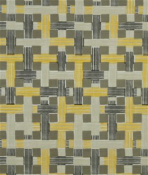 Robert Allen @ Home Illusion Weave Citrine Fabric