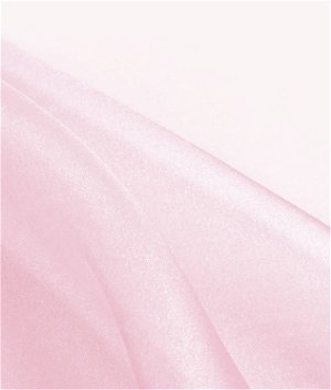 浅粉色水晶欧根纱织物