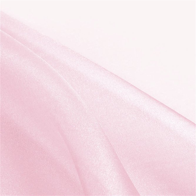 Light Pink Crystal Organza Fabric