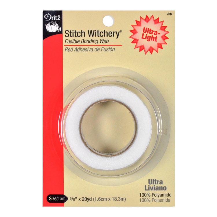 Dritz Stitch Witchery Ultra Light Weight - 5/8" x 20 Yards