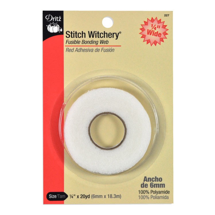 Dritz Stitch Witchery Regular Weight - 1/4" x 20 Yards