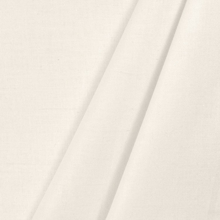 Hanes Weather Guard Ivory Drapery Lining Fabric