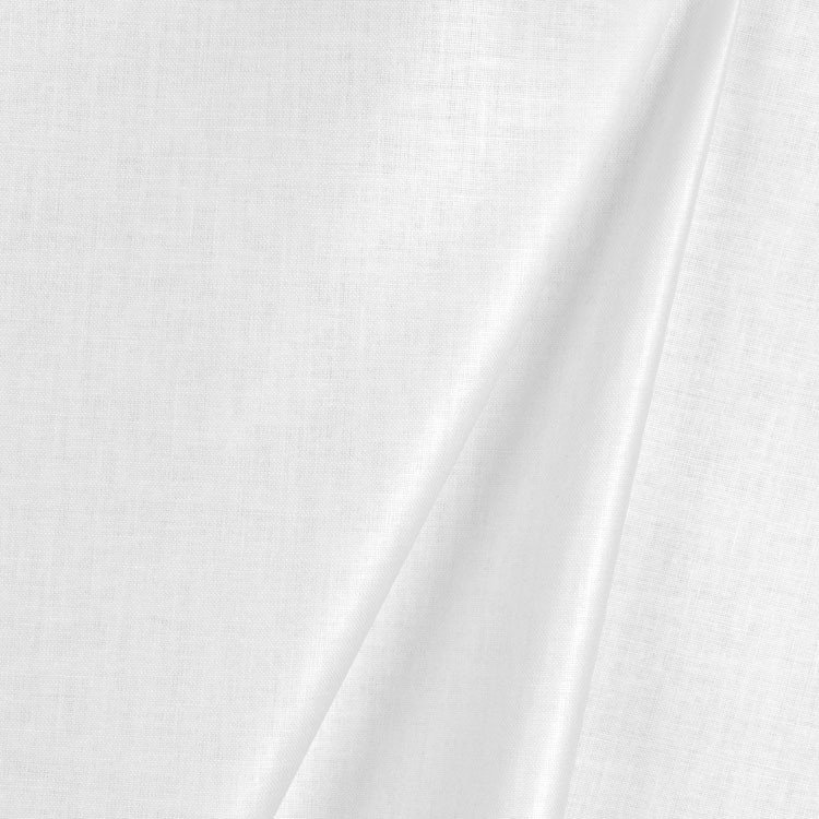 Hanes White Cotton Deluxe Drapery Lining Fabric