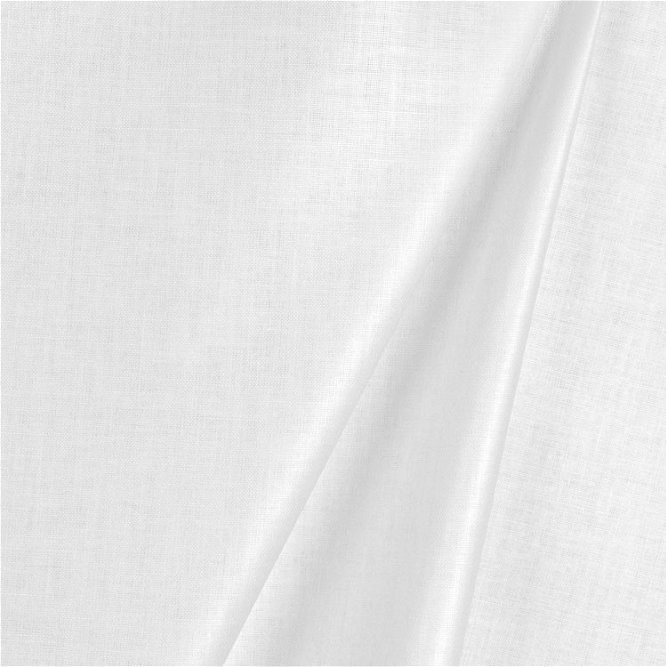 Hanes PC Shal White Standard Drapery Lining Fabric