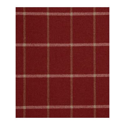 Robert Allen Helios Plaid Classic Crimson Fabric