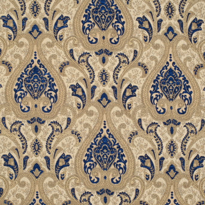 Kaslen Saxon 101 Navy Fabric image 1 of 3