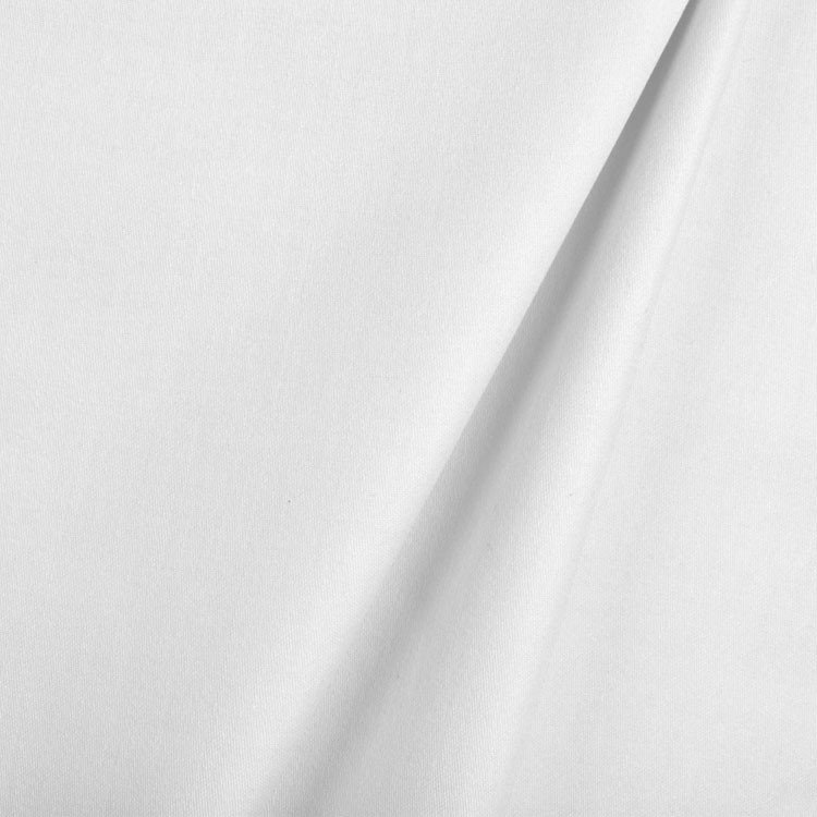 Hanes White Napped Sateen Drapery Lining Fabric