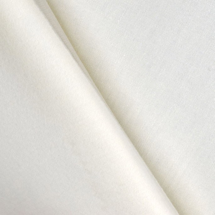 Hanes Classic Napped Sateen Ivory Premium Drapery Lining Fabric image 2 of 2