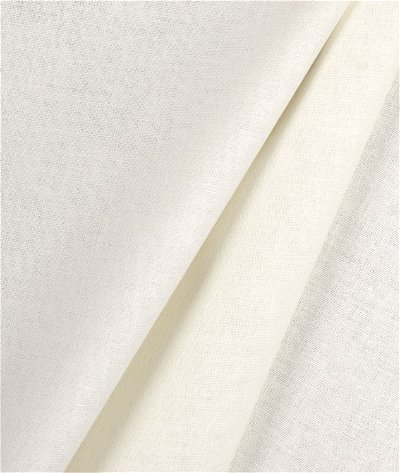 Hanes Crown Cotton FR Ivory Premium Drapery Lining Fabric