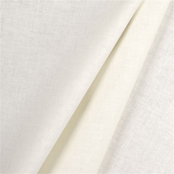 Hanes Crown Cotton FR Ivory Premium Drapery Lining Fabric