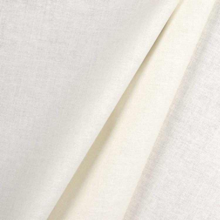 Hanes Crown Cotton FR Ivory Premium Drapery Lining Fabric