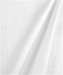 Hanes White Satinsheen Drapery Lining Fabric
