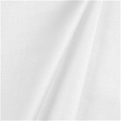 Classic Sateen White Premium Drapery Lining Fabric