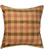 16" x 16" Silk Checkers Rose Premium Decorative Pillow